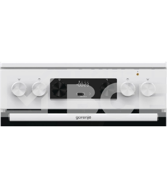 Плита электрическая Gorenje GECS5C70WA белый, конфорок 4 электрических, духовка 70 л, 50 см x 85 см x 59.4 см