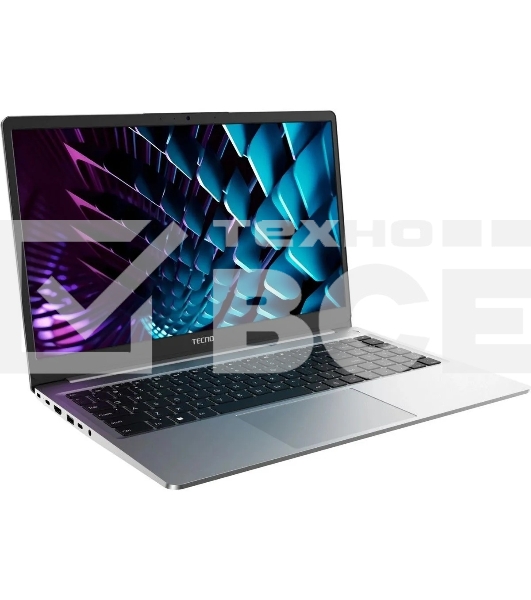 Ноутбук TECNO Megabook K15S K15SFA/15.6'/IPS/AMD Ryzen 7 7735HS/16Gb/512Gb SSD/AMD Radeon Graphics/Windows 11 Home/серебристый/1.66kg