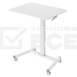 Стол для ноутбука Cactus VM-FDS102 столешница МДФ белый 80x60x122см (CS-FDS102WWT)