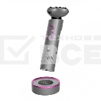 Электробритва BQ SV1008 Gray-Pink. Мощность 5 Вт/Время зарядки 90 минут/Время беспроводной работы 90 минут/Влагозащита IPX6/Электропитание 110-240 В, 50-60 Гц/Ротационная головка бритвы/Мощный мотор/Индикатор заряда батареи/Портативная база для подзарядки, фото2