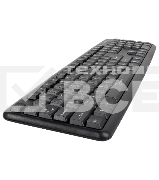 Клавиатура Gembird KB-8320U-BL проводная, USB, черный