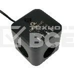 Сетевой фильтр Cablexpert Cube CUBE-3-U4-B-1.5, 3р, 10А, 4хUSB, 1.5м, ур.защиты 4+, черный, коробка, фото5