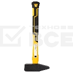 Слесарный молоток Deli DL442010 1000 гр Фиберглассовая рукоять, фото2