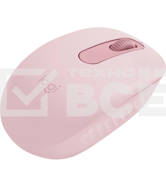 Мышь беспроводная Logitech M196 розовый, 1000 dpi, Bluetooth, кнопки - 3