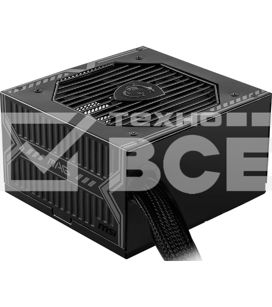 Блок питания MSI MAG A550BN, 550Вт, 80 PLUS Bronze, 120мм, черный