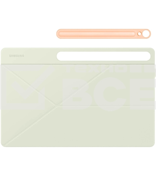 Чехол Samsung для Samsung Galaxy Tab S10 FE+ Smart Book Cover поликарбонат/полиуретан оранжевый (EF-BX620POEGRU)