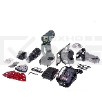 Профессиональный беспроводной мульти сет Klpro KLMS18-20 4в1 реноватор/уд шуруповерт/диск пила/лобзик (18В, Li-ion-2шт, 2.0А·ч,З/У, сумка + 20 аксес), фото3