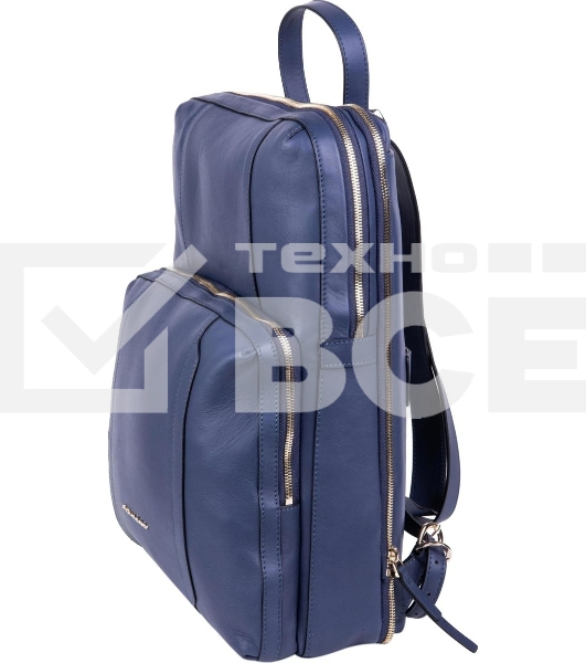 Рюкзак женский Piquadro Circle CA6216W92/BLU4 синий кожа