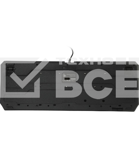 Клавиатура проводная A4Tech Bloody Q100 USB черный