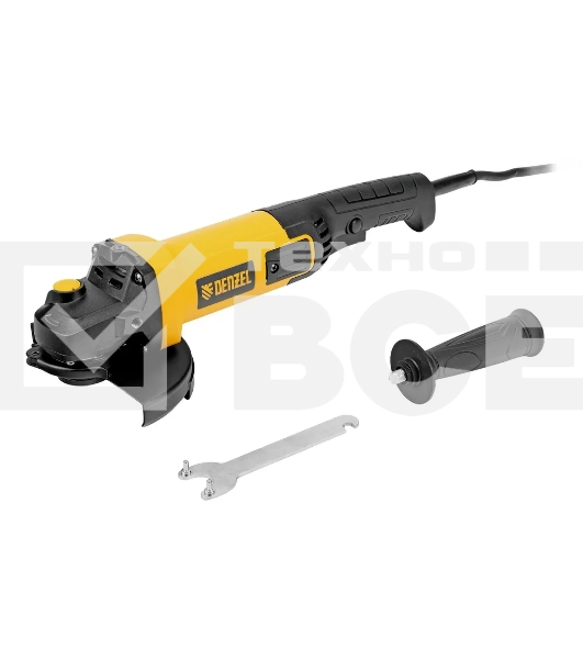Угловая шлифовальная машина Denzel AGL150-1350, 1350 Вт, 150 мм, 8500 об/мин