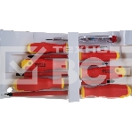 Набор отверток Сибртех диэлектрических до 1000в тестер crv двухкомпонентные рукоятки (7 шт.), фото7