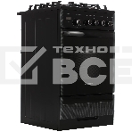 Плита газовая Gefest ПГ 5500-03 0044 черный, конфорок 4 шт, духовка 52 л, 50 см x 85 см x 58.5 см, фото2