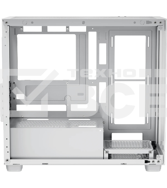 Корпус Ocypus Gamma C52 WH, Mini-Tower, белый