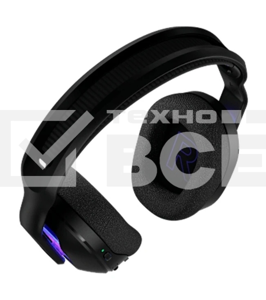 Гарнитура Logitech G522 Lightspeed чёрный, беспроводная + проводная, Bluetooth 5.3/USB, радиус 30 м, подсветка, съёмный микрофон