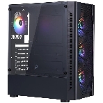 Корпус 1STPLAYER DK D4 FRGB Black, Midi-Tower, чёрный, 4 x 120 мм, фото8