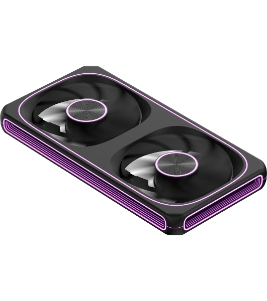 Вентилятор для корпуса Formula Air Fusion 2 Reverse ARGB 120х120x28 черный 4-pin 39.11дБ (упак.:2шт) (AIR FUSION 2 BK REVERSE) Ret