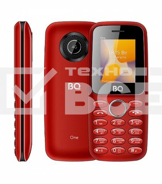 Мобильный телефон BQ 1800L One красный UNISOC SC T107