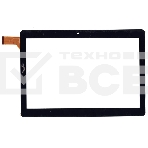 Сенсорное стекло (тачскрин) XC-PG1010-131-A1, черное, фото 1