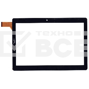 Сенсорное стекло (тачскрин) XC-PG1010-131-A1, черное