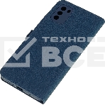 Чехол (флип-кейс) DF poFlip-03 для Xiaomi Poco M3 синий, фото3