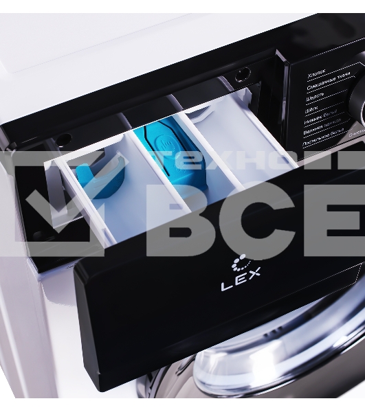 Стиральная машина LEX LWM10012WBlID белый, загрузка фронтальная 10 кг, 1200 об/мин., класс: А++