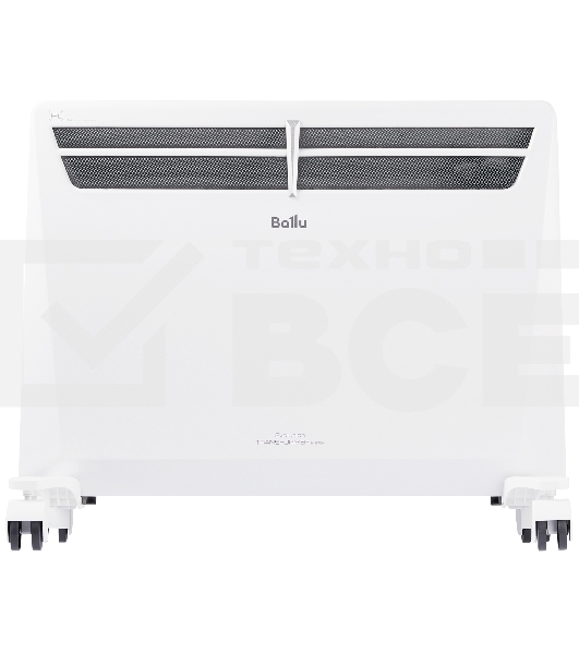 Комплект Ballu Transformer с блоком управления и шасси BEC/EVU-1500-4E белый, 1500 Вт, 20 м2, дисплей, термостат, WiFi