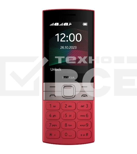 Мобильный телефон NOKIA 150 TA-1582 DS EAC красный
