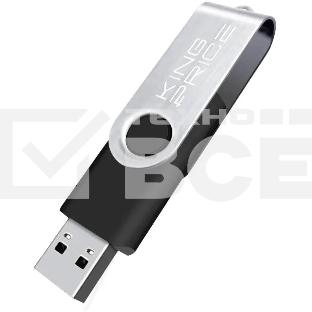 Флеш накопитель KingPrice 16GB KPFD2 KPFD2A016ABK USB2.0 черный