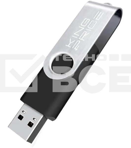 Флеш накопитель KingPrice 16GB KPFD2 KPFD2A016ABK USB2.0 черный