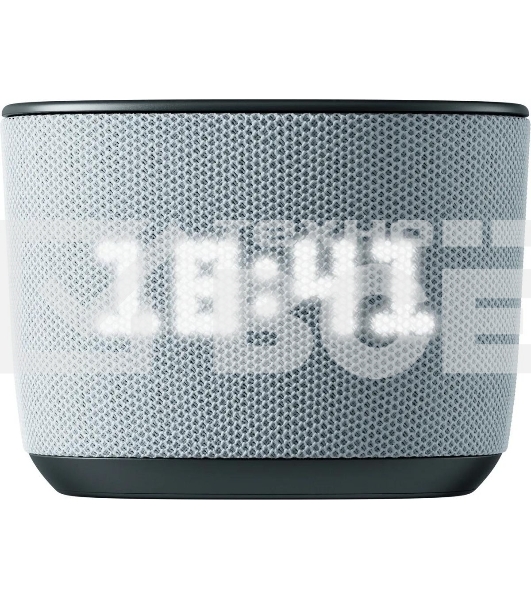 Умная колонка Sber Boom Home SBDV-00171G Салют серый 8W Mono BT/Wi-Fi (без.бат)