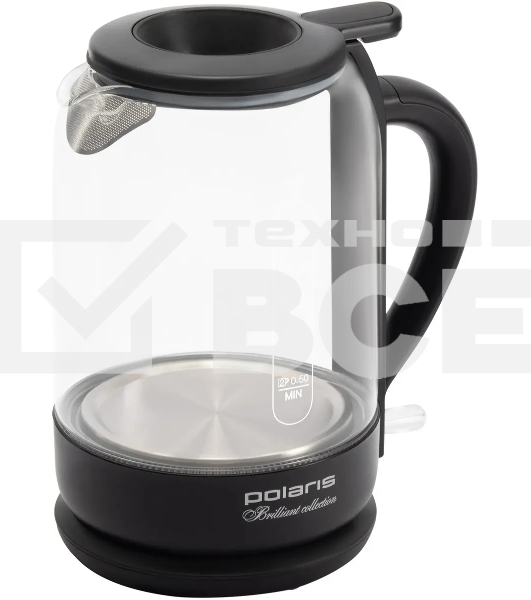 Чайник электрический Polaris PWK1753CGL черный Чайник стекло