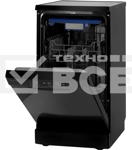 Посудомоечная машина HIBERG F48 1030 B черная