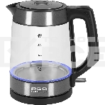 Чайник электрический Red Solution evolution RK-G20 1.7л. 2200Вт черный корпус: нерж.сталь/стекло (RK-G20), фото3