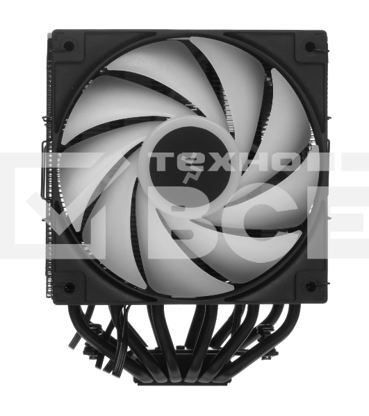 Кулер для процессора DEEPCOOL AG620 BK ARGB V2 черный 120мм алюминий+медь 1850rpm 29.4db 4-pin 260W 157мм