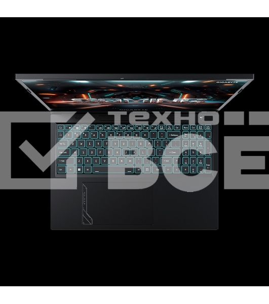 Ноутбук Gigabyte G6 MF черный Intel Core i7-13620H/16Gb/SSD512Gb/RTX4050 6Gb/16
