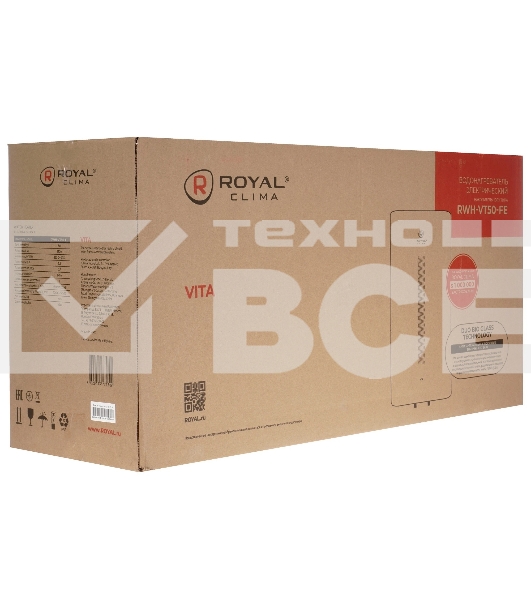 Водонагреватель электрический накопительного типа Royal Clima RWH-VT50-FE