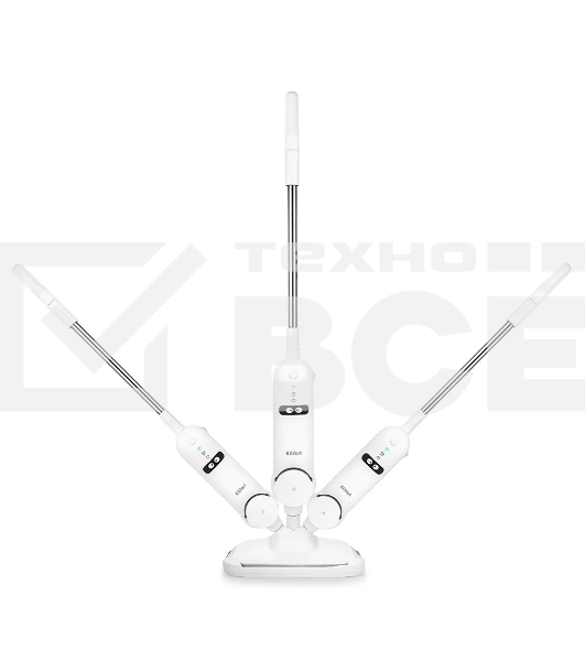 Паровая швабра KITFORT KT-1015 белый, 1300 Вт