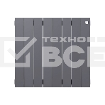 Радиатор биметаллический Royal Thermo PianoForte 500 Серебристый VR80 - 8 секц., фото2