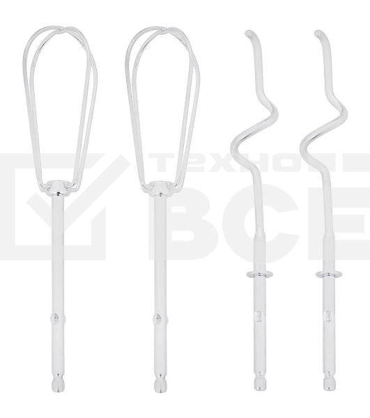 Миксер ручной Starwind SHM-261 250Вт белый/голубой