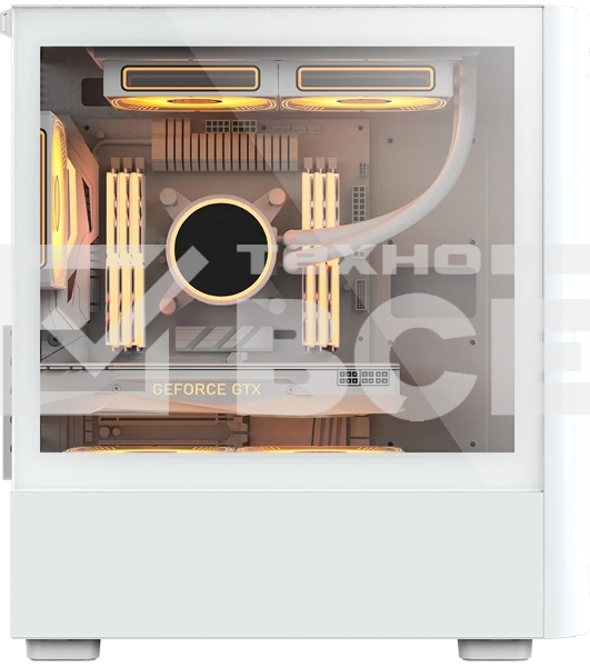 Компьютерный корпус Aerocool / Formula V Line Air Mesh G3 Plus White, MATX, Type-C*1, USB 3.0*2, FRONT 3x120мм FRGb, REAR 1x120мм FRGb