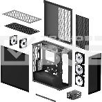 Компьютерный корпус Arctic Cooling ARCTIC Xtender (Mirror Black) арт. ACPCC00018A, фото11