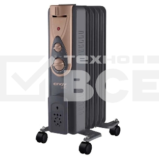 Обогреватель масляный Engy EN-2405 Loft черный