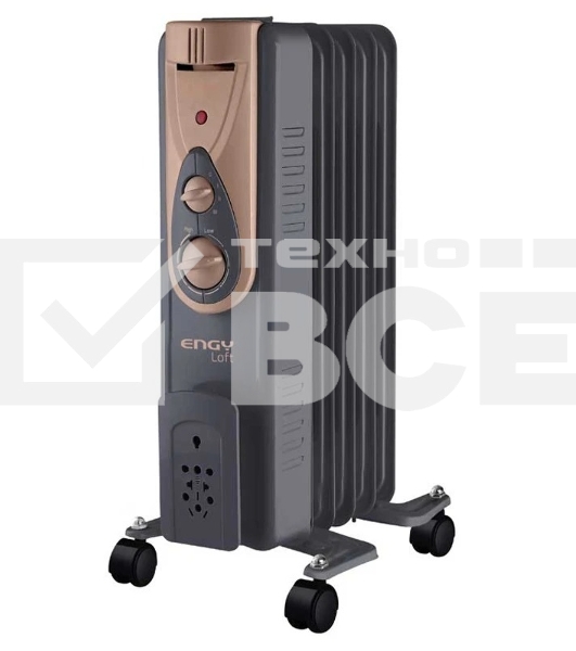 Обогреватель масляный Engy EN-2405 Loft черный