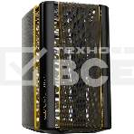 Компьютерный корпус без блока питания Geometric Future Model 2 The Ark, Mini-Tower, no fans, 3xUSB-A 3.0, 1xUSB 3.2 Type-C, mATX, mITX Black/Gold, фото 1