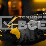 Очки защитные Denzel открытые, поликарбонатные, увеличенная дымчатая линза, регулируемые дужки, фото4