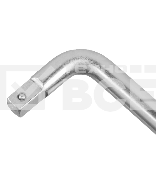 Вороток Г-образный Denzel 300x75 мм, квадрат 1/2