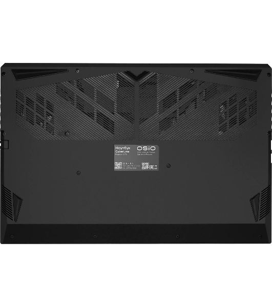 Ноутбук Osio CyberLine C170i-002 Core i5 12600H 16Gb SSD 512Gb NVIDIA GeForce RTX 4050 17.3' FHD (1920x1080) без ОС WiFi BT Cam