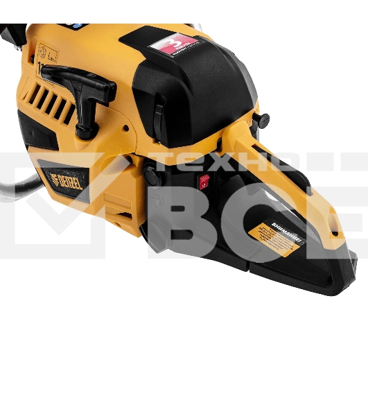 Пила цепная бензиновая Denzel DS-5218, шина 45 см, 52см3, 3 л.с., шаг 0,325, паз 1,5 мм, 72 зв