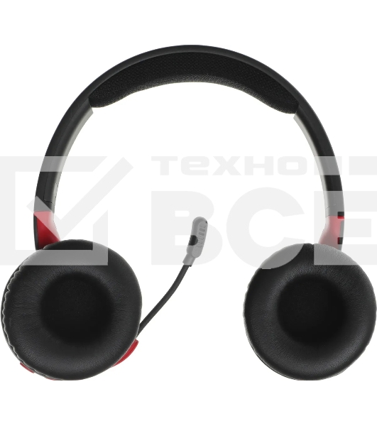 Наушники с микрофоном HyperX Cloud Mini черный/красный накладные BT оголовье (7G8F1AA)