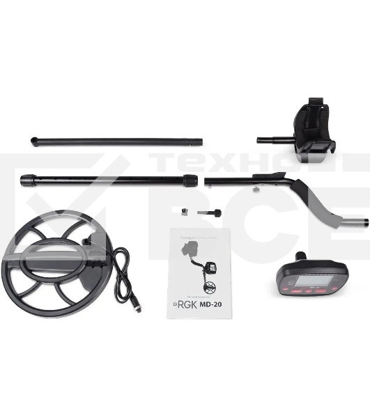 Металлоискатель RGK MD-20 черный (754880)